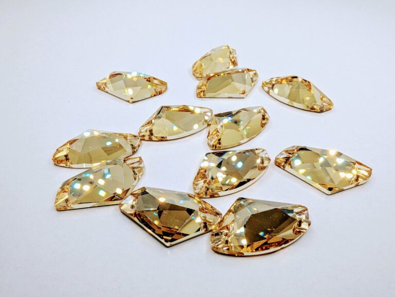 Galactic Sew-On Stones GOLDEN SHADOW