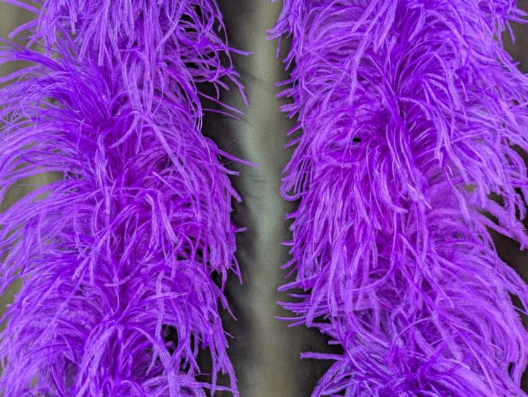 Ostrich Feather Boa Lux 5 Ply HOT MAGENTA