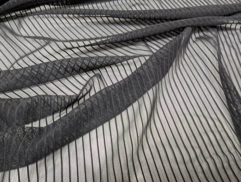 Stripe Mesh BLACK
