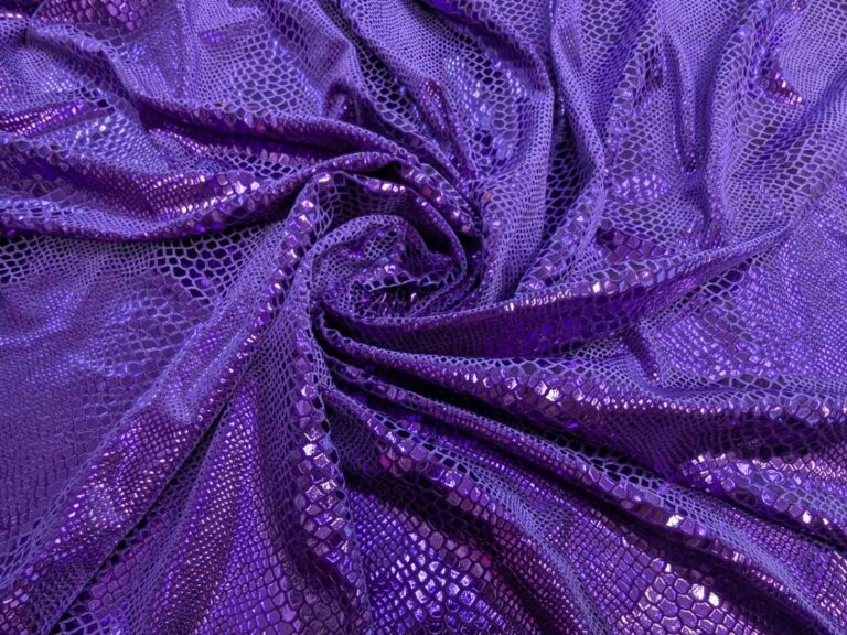 Python Foiled On Velvet PURPLE
