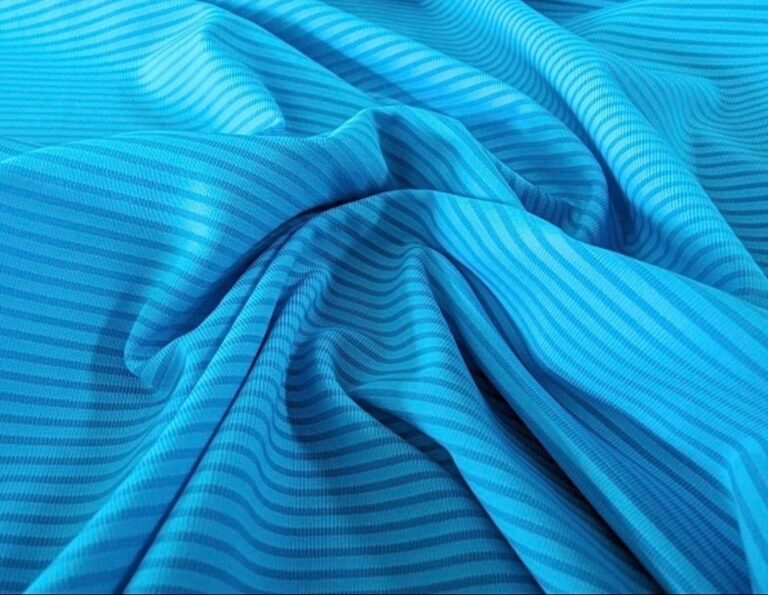 Lycra Micro Stripe OLIMPIC BLUE