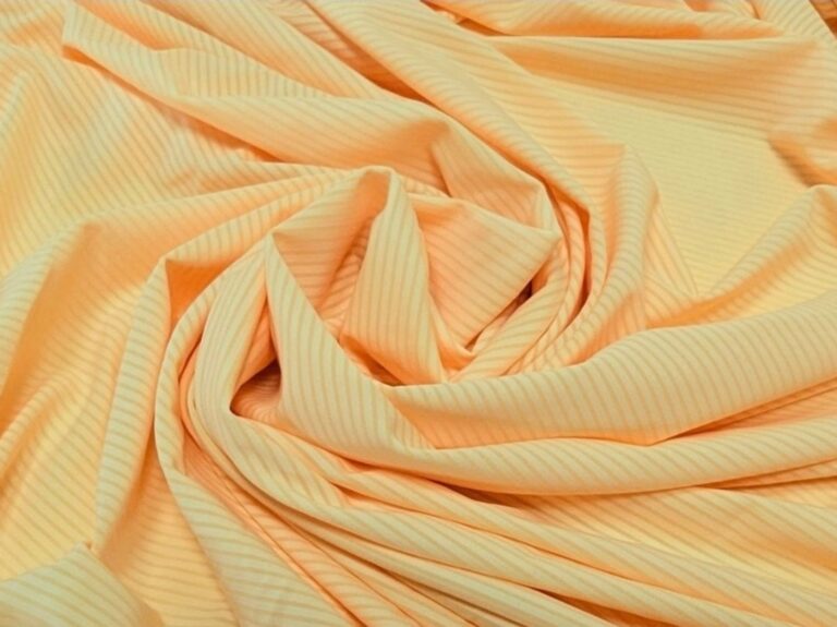 Lycra Micro Stripe SASSY YELLOW