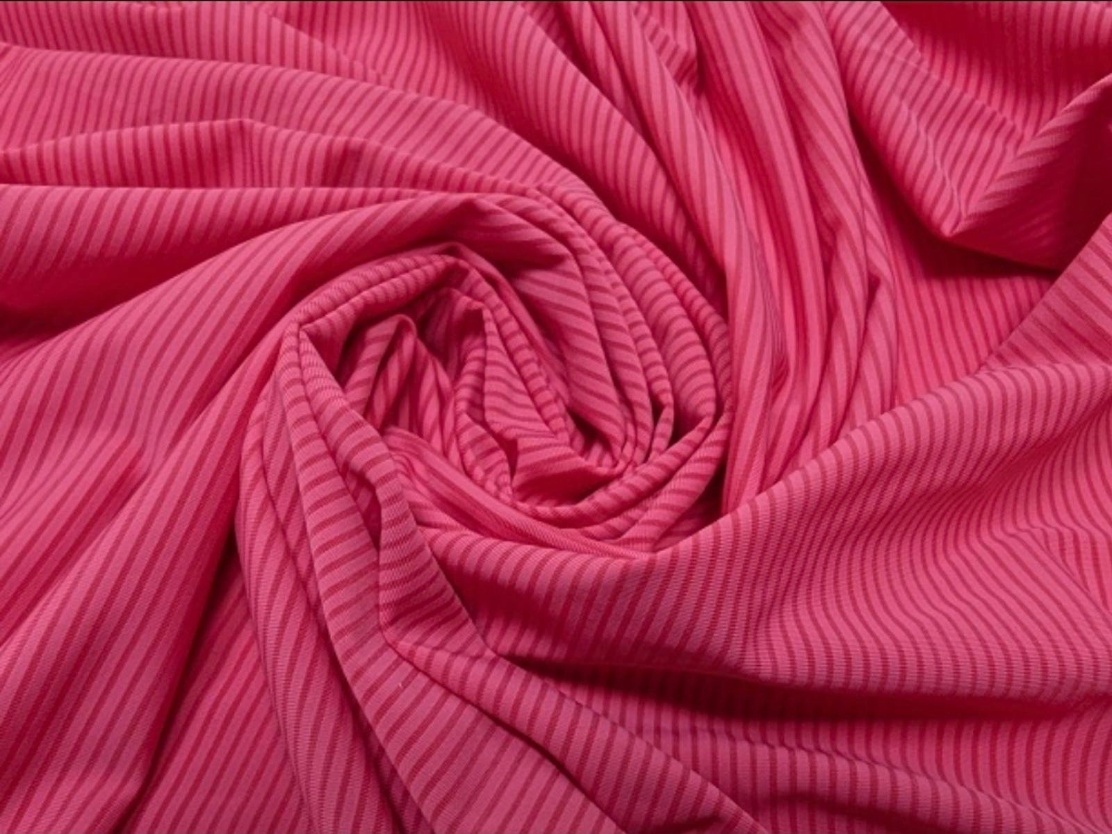 Lycra Micro Stripe