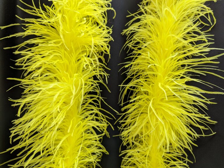 Ostrich Feather Boa Lux 5 Ply - TROPIC LIME
