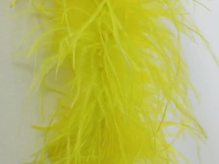 Ostrich Feather Boa 4 Ply TROPIC LIME