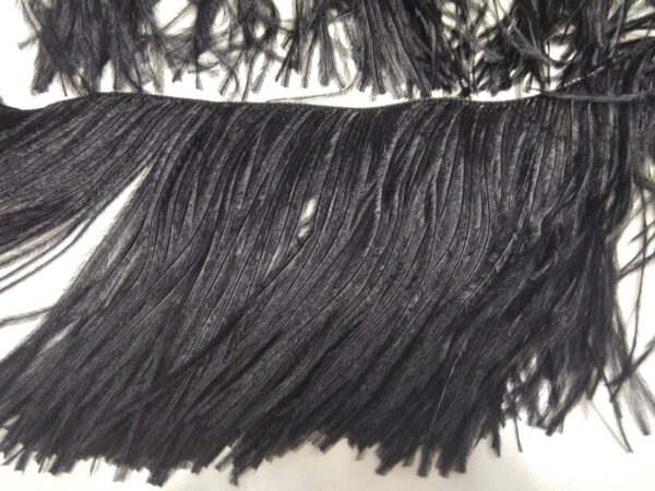 Ostrich Feather Fringe Trim 12-15 Cm
