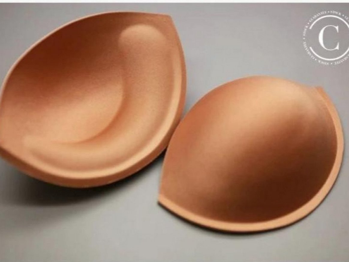 Bra Cups With Uplift - Tan 2