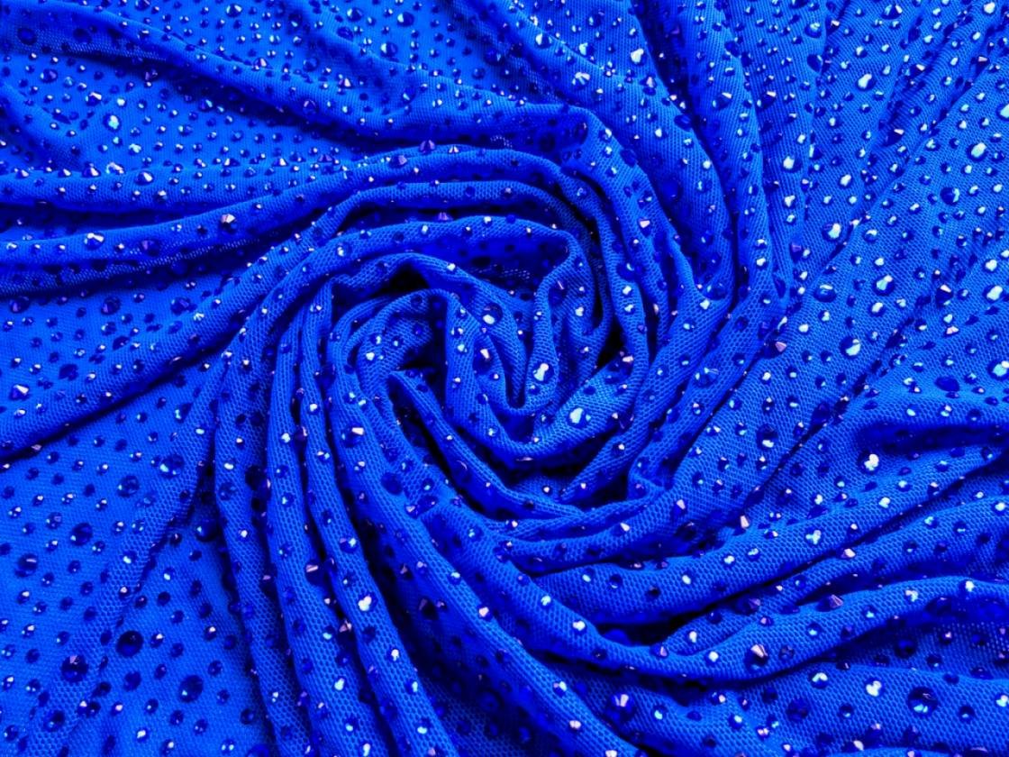 Rhinestone Stretch Net
